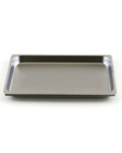 RPI Stainless Steel Oblong Tray, 10 X 6 1/2 X 3/4 Inches