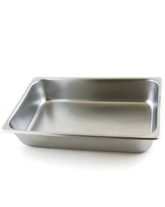 RPI Stainless Steel Utility Bath Tray, 10 X 6 1/2 X 2 Inches