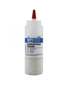 RPI Disruption Beads For Skin/Plant, 2.3mm Bead Size, Zirconia/Silica Beads, 3.7 G/Cc Density, 454 Grams