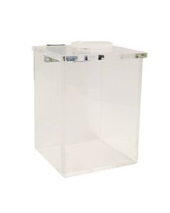 RPI Rad Can I Beta Shield, 3/8 Inch Thick, 7 X 7 X 9 3/8 Inches