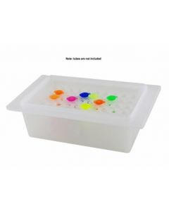 RPI Micro-Tube Ice Rack, Polypropylene, For 1.5 mL Tubes, 50 Tube Capacity
