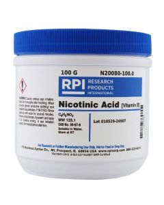 RPI Nicotinic Acid [Vitamin B], 100 Grams