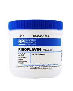 RPI Riboflavin [Vitamin B2], 100 Grams