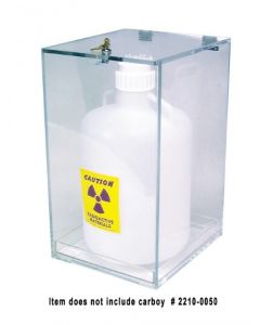 RPI Rad-3 Lock Box, 5 Gallon Carboy Capacity, 3/8 Inch Thick, 13 1/2 X 15 X 23 Inches