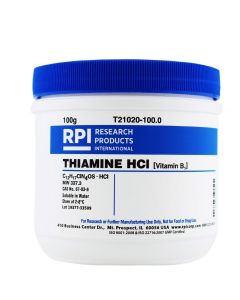 RPI Thiamine Hydrochloride [Vitamin B1], 100 Grams