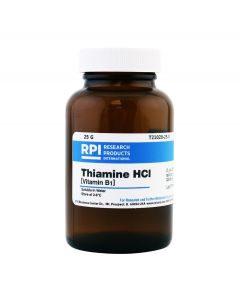 RPI Thiamine Hydrochloride [Vitamin B1], 25 Grams