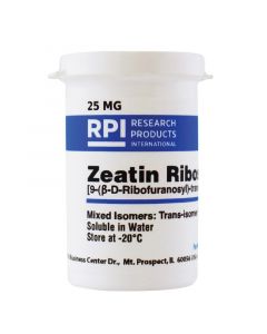 RPI Zeatin Riboside [9-(B-D-Ribofuranosyl)-Trans-Zeatin], 25 Milligrams