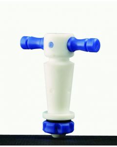 Kemtech Stopcock Plug T-Bore Ptfe 2mm