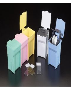 Simport Easydip Slide Staining System Blue, 6/CS