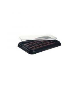 Simport Slide Staining Sys, 38cm, 24cm, 4.5cm, ABS, Black