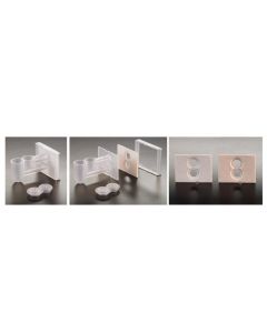 Simport White Filter Card Only Wescor Double, 100/PK