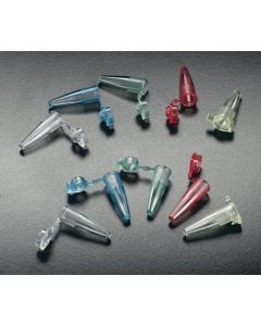 Simport Dome Top React. Tube .2mL - Snap Cap Blue, 1000/PK