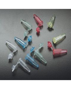 Simport Dome Top React. Tubes .5mL - Snap Cap Blue, 1000/PK
