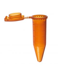 Simport 5mL Cliklock Tubes W/Cavity Cap, Amber, 200/PK
