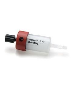 Cytiva HiTrap Desalting, 1 x 5 mL HiTrap Desalting is a ready-to-use 5 mL column, prepacked Sephadex