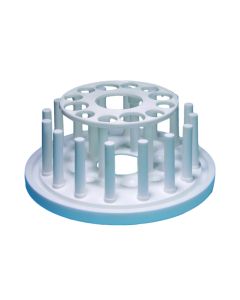 United Scientific Test Tube Rack, Pp, Round, 12-Tube