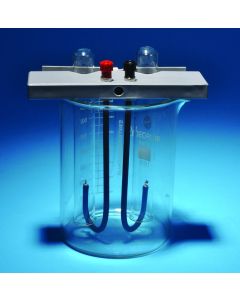 United Scientific Brownlee Electrolysis Apparatus W/ Beaker