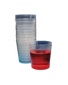 United Scientific Stackable Beakers, Pp, 500ml, Case Of 500