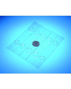 United Scientific Plastic Well Slides, Pack Of 10