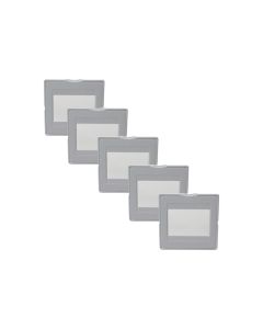 United Scientific Diffraction Gratings In Slide Veiwers (13,400 Lines Per Inch), Pack Of 5