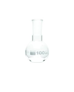 United Scientific Boiling Flask, Flat Bottom, Ground Joints, 100ml