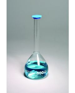 United Scientific Volumetric Flask, Class B, W/ Snap Cap, 50ml