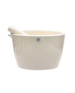 United Scientific Mortar Pestle Set, Deep Form, Porcelain, 1900ml