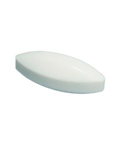 United Scientific Stir Bar, Egg-Shaped, Blunt Edges, 50mm X 20mm