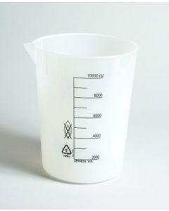 United Scientific Beakers, Printed Graduations, Pp, 10000ml
