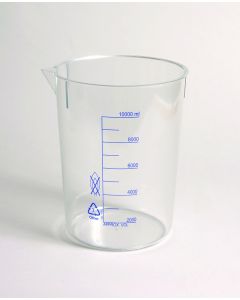 United Scientific Beakers, Printed Graduations, Pmp, 5000ml