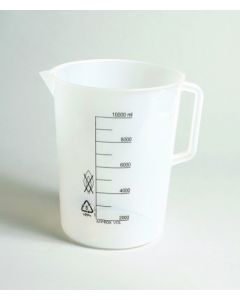 United Scientific Beakers W/ Handle, Printed Graduations, Pp, 5000ml