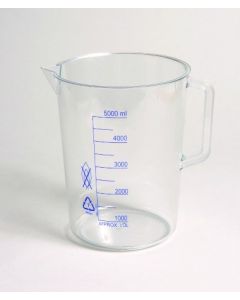 United Scientific Beakers W/ Handle, Printed Graduations, Pmp, 1000ml