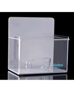 United Scientific Safety Goggles Box, Acrylic, Large, 23cm X 16cm X 25cm