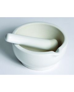 United Scientific Mortal Pestle Set, Porcelain, Economy, 125ml