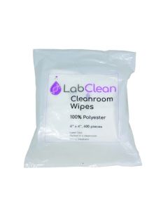 United Scientific Labclean Cleanroom Wipes, 100% Polyester, 4” X 4”, 600/Pack