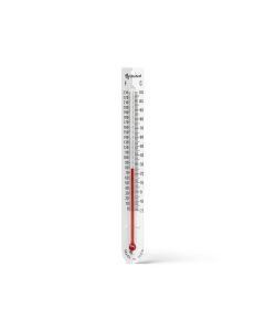 United Scientific Metal Back Student Thermometer, V-Back, 0