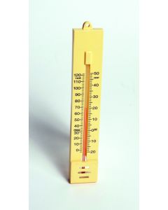 United Scientific Wall Thermometer On Plastic Base