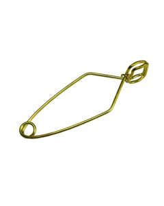 United Scientific Test Tube Clamp, Brass Wire, W/out Finger Grips