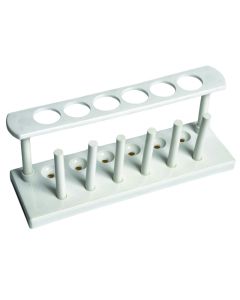 United Scientific Test Tube Rack, Plastic, 6-Tube, Unassembled
