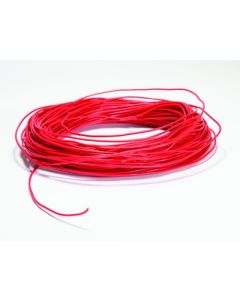 United Scientific Plastic Insulated Copper Wire, Red, 100-Foot Roll