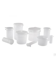 Qorpak 8oz (240mL) Natural Polypropylene Hinged Vial
