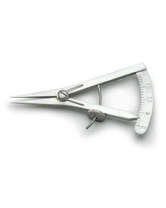 World Precision Instruments Caliper, Castroviejo 20mm Scale 75mm Long