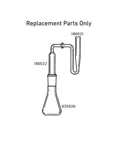 DWK WHEATON® CLEAR-SEAL™ Joint Arsine Generator, Component Parts, Absorber