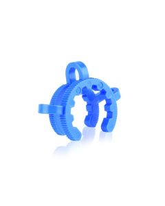 DWK WHEATON® Standard Taper Clamp, Size 19, Blue