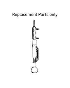 DWK WHEATON® Flat-Bottom Flask, For Soxhlet Extraction Apparatus, 500mL, 24/40