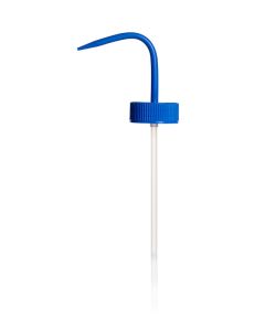 DWK Wheaton Screwcap for wide neck wash bottle, blue
