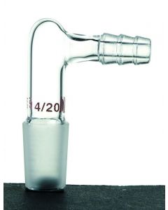 Kemtech Adapter Vacuum/Gas 90 Deg 14/20 Inner