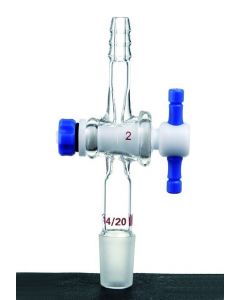 Kemtech Adapter Vacuum Straight Ptfe Stpk 14/20