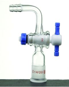 Kemtech Adapter Vacuum 90 Deg W/ Ptfe Stpk 14/20
