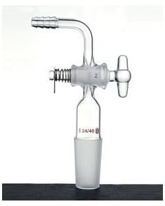 Kemtech Adapter Vacuum 90 Deg Glass Stpk 14/20